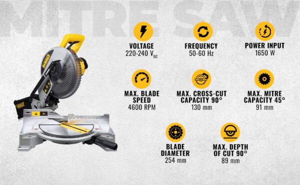 Miter Saw |Model: DW714-IN - Image 2