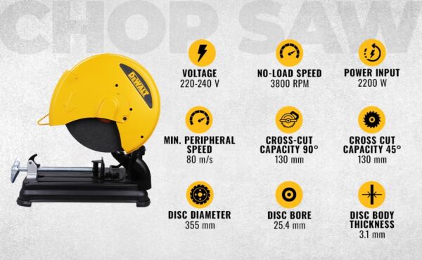 Chopsaw |Model: D28870-IN - Image 2