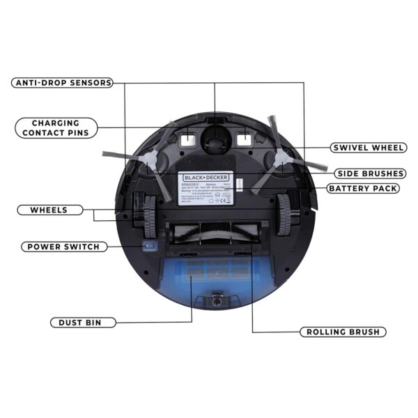 Robo Vacuum | Model: BRVA425B10 - Image 5