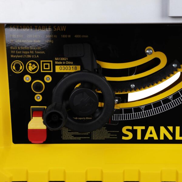 Table Saw |Model:  SST1801 - Image 12