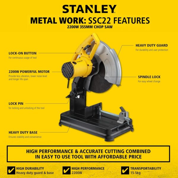 Chopsaw |Model: SSC22 - Image 7