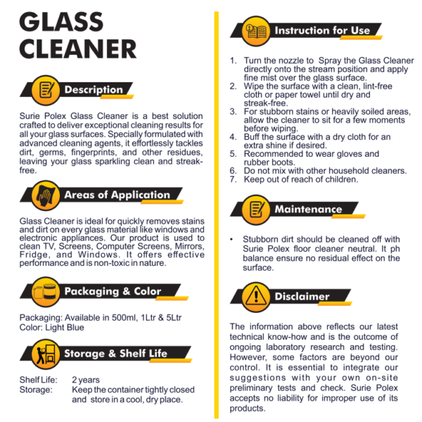 Glass Cleaner Surie Polex - Image 4
