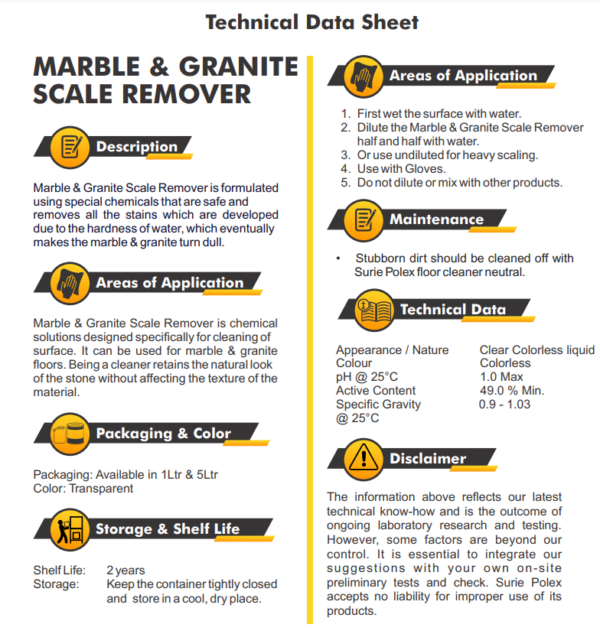 Marble & Granite Scale Remover - Image 4