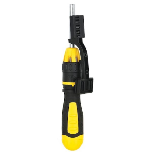 10 Pc Multibit Ratcheting Screwdriver Model No: STHT68010-8 - Image 5