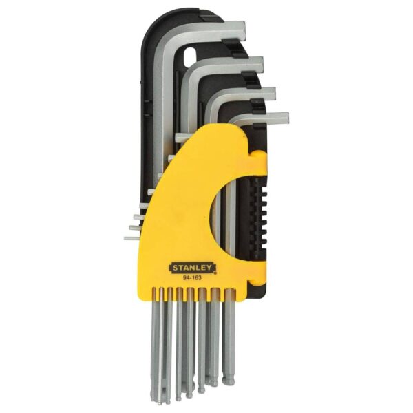 12pc Long Ball Point Hex Key - Inches Model No: 94-163-23 - Image 6