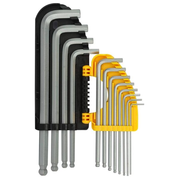 12pc Long Ball Point Hex Key - Inches Model No: 94-163-23 - Image 5