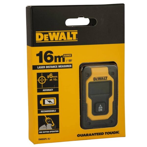 16m Pocket Laser Distance Measurer Model No: DW055PL-XJ - Image 4
