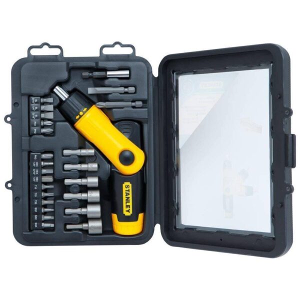 25 Pc Pistolgrip Screwdriver Set Model No: 0-63-022 - Image 4