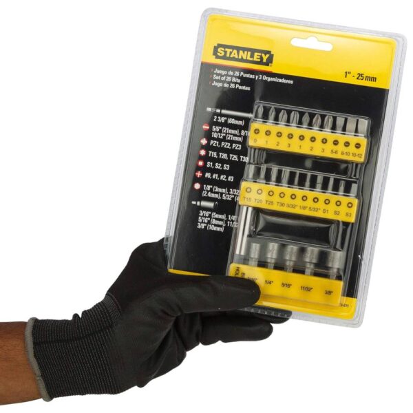 29 Pc Screwdriver Insert Bit Set Model No: 68-071-23 - Image 6
