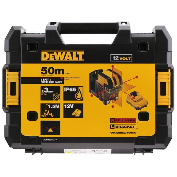 5 Point Laser With Cross Beam - Red  Model No: DCE0825D1R-QW - Image 3