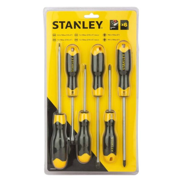 6pc C/grip Screwdriver Set Model No: STHT65242-8 - Image 6