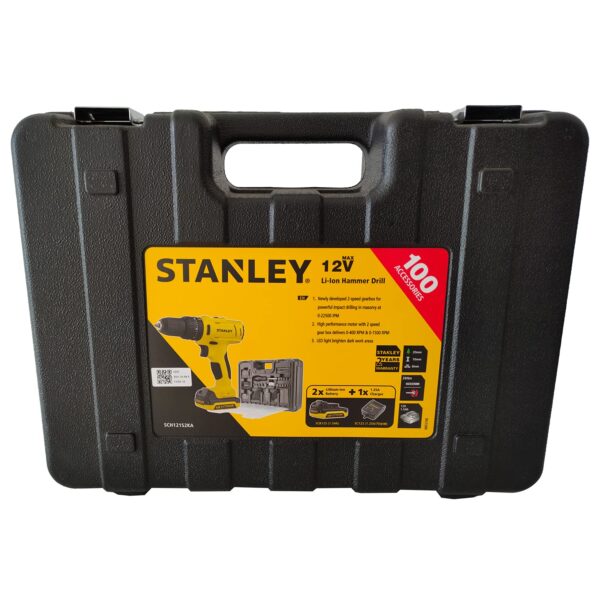 STANLEY CORDLESS ELECTRIC DRILL I SCH121S2KA - Image 3