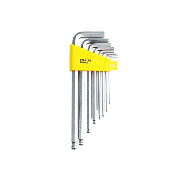 8pc Long Spherical Hex Key Set Model No: STHT69312-8 - Image 4