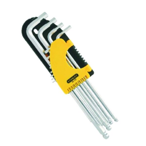 9pc Extra Long Ball Point Hex -metric Model No: 94-158 - Image 3