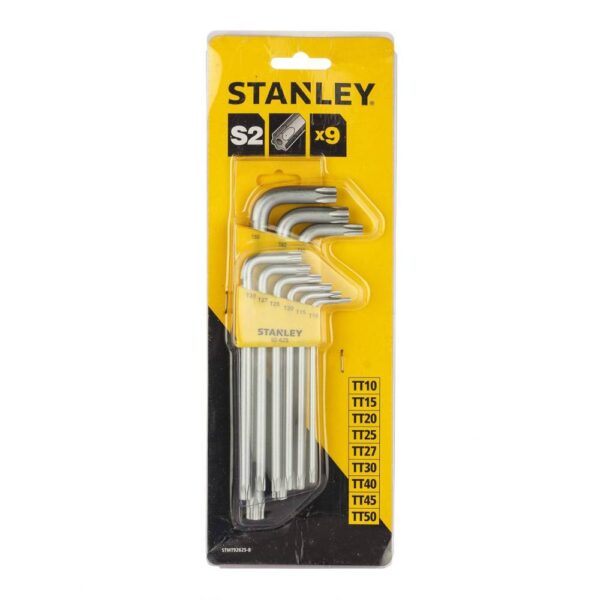 9pc Long Torx Key Set Model No: STMT92625-8 - Image 7