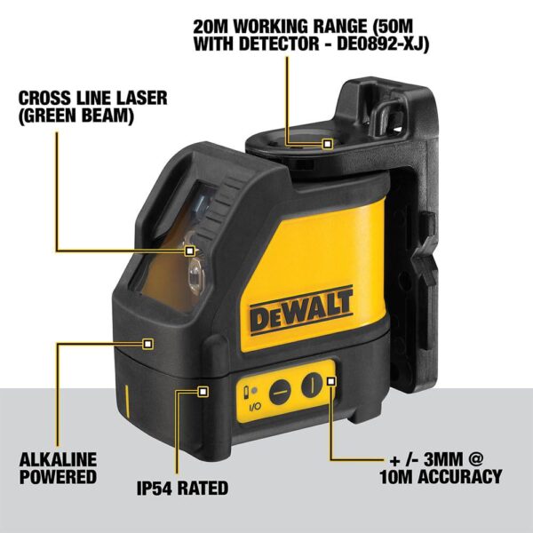 Cross Line Laser  Model No: DW088CG-XJ - Image 6