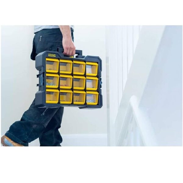 Fatmax Flip Bin Organizer Model No: FMST81077-1 - Image 4