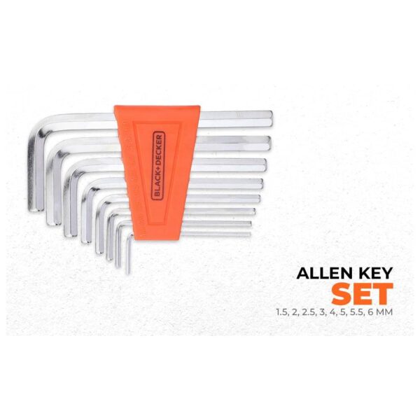 Hex Key Set Model No: BDHT81593 - Image 5