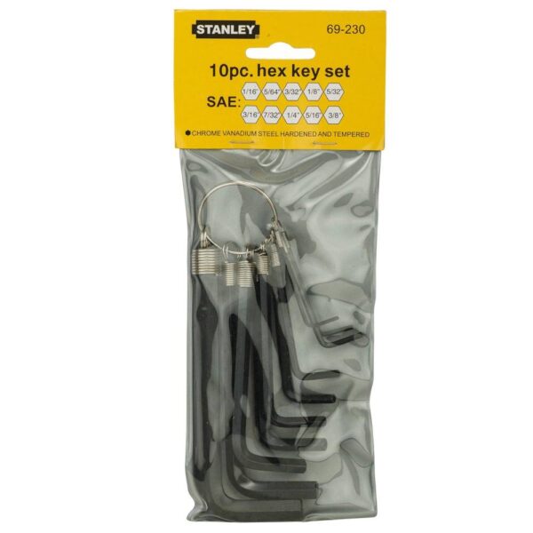 Hex Key Sets - Black Finish Model No: 69-230 - Image 3