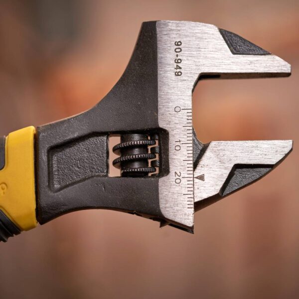 Maxsteel Adjustable Wrench Model No: 0-90-949 - Image 3