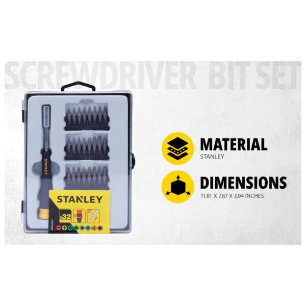 Multibit Precision Screwdriver Set Model No: STHT0-62634 - Image 3