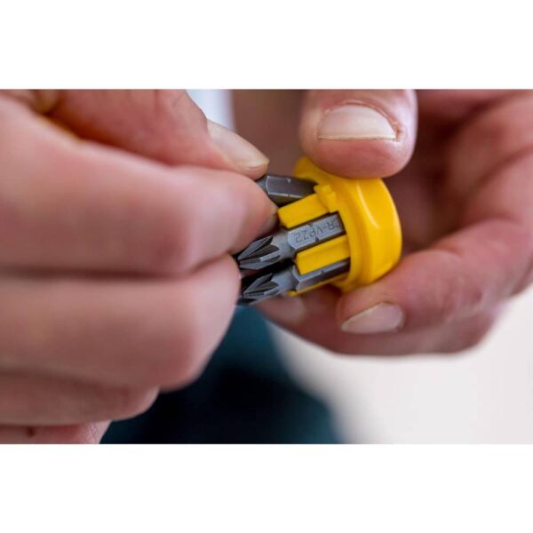 Multibit Stubby Ratcheting Screwdriver Model No: 0-66-358 - Image 2
