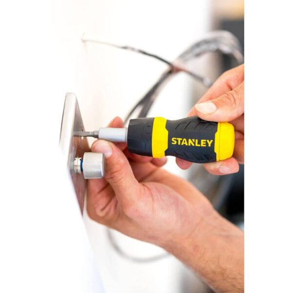 Multibit Stubby Ratcheting Screwdriver Model No: 0-66-358 - Image 8