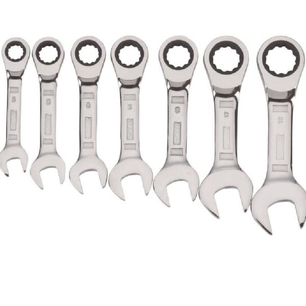 Ratcheting (Stubby) Spanner Set Model No: DWMT19261-0 - Image 2