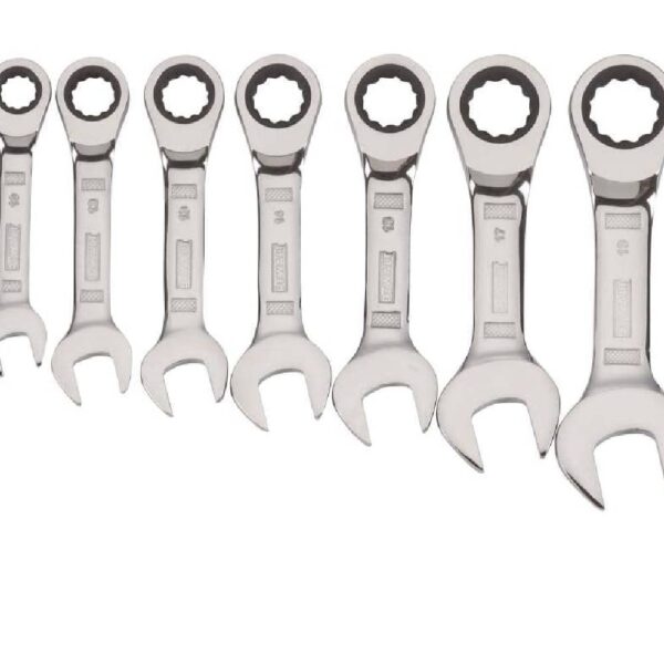 Ratcheting (Stubby) Spanner Set Model No: DWMT19261-0 - Image 4