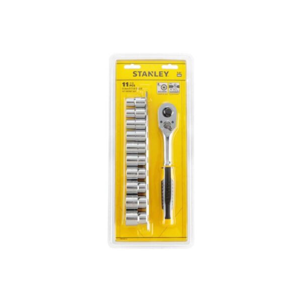 12dr 11pcs Pear Head Ratchet Set Metric Model No: STMT45501 - Image 4