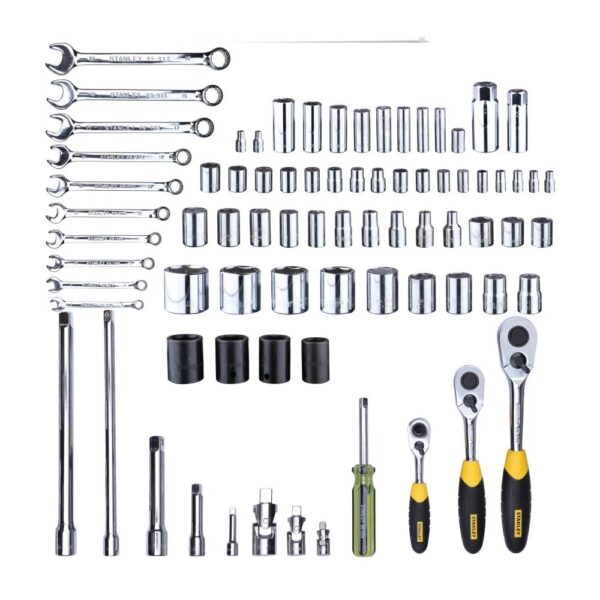 12dr 11pcs Pear Head Ratchet Set Metric Model No: STMT45501 - Image 2