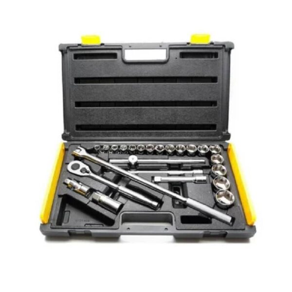 12dr 26pcs Pear Head Ratchet Set Metric Model No: STMT45503 - Image 5