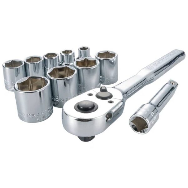 12dr 20pcs Pear Head Ratchet Set Metric Model No: STMT45504 - Image 2