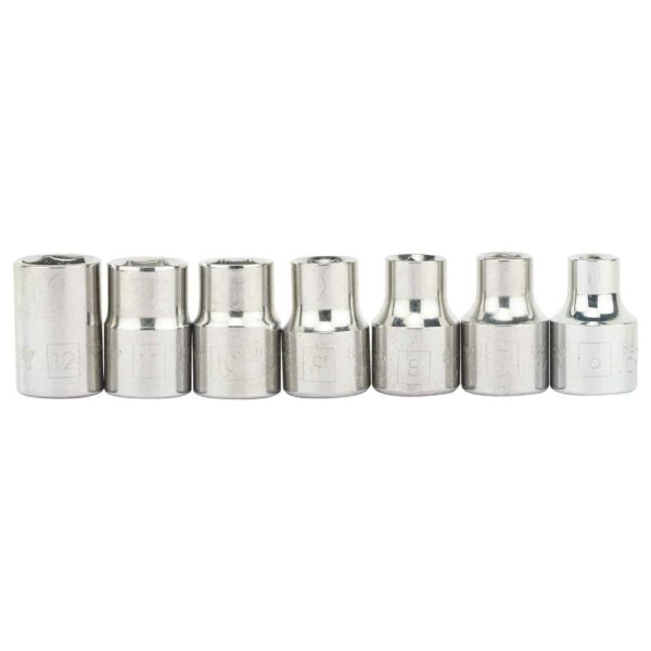 24pc 3/8 Sq Dr. 6pt Socket Set Metric Model No: 89-516 - Image 2