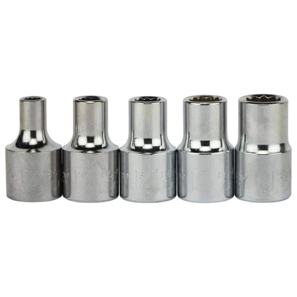 25pc 1/2 Sq. Dr.12pt Socket Set Imp Model No: 86-478 - Image 4