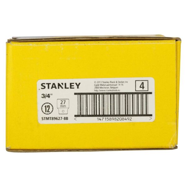 3/4" 12 Pt Socket Model No: STMT89627-8B - Image 6