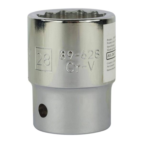 3/4" 12 Pt Socket Model No: STMT89628-8B - Image 6