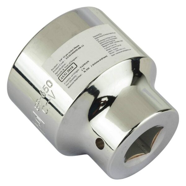 3/4" 12 Pt Socket Model No: STMT89650-8B - Image 5