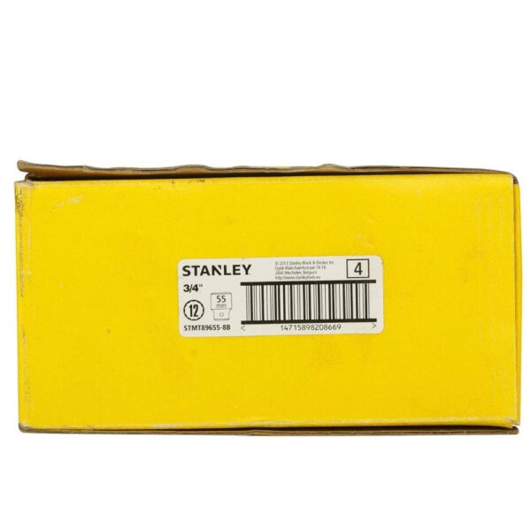 3/4" 12 Pt Socket Model No: STMT89655-8B - Image 7