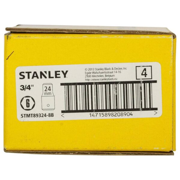 3/4" 6pt Socket Model No: STMT89324-8B - Image 7