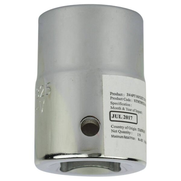 3/4" 6pt Socket Model No: STMT89325-8B - Image 5