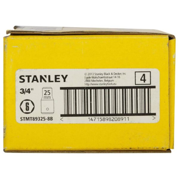 3/4" 6pt Socket Model No: STMT89325-8B - Image 8