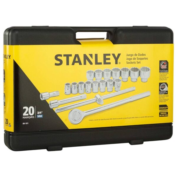 3/4" Drive Socket Set Model No: 89-101 - Image 8