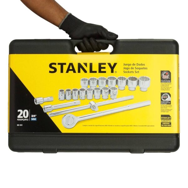 3/4" Drive Socket Set Model No: 89-101 - Image 9