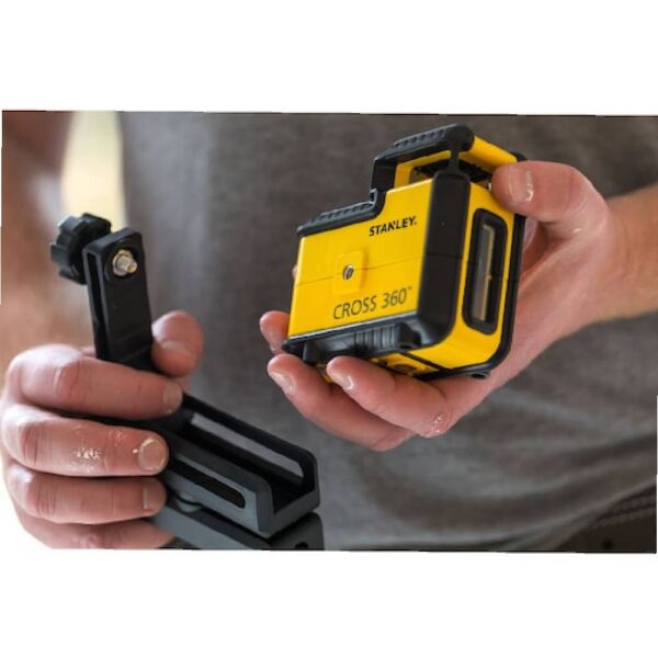 360° Cross Line Laser Level Model No: STHT77504-1 - Image 5