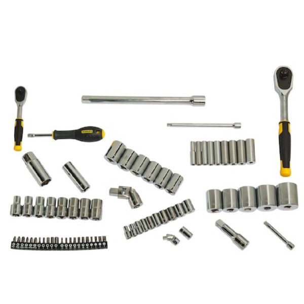 72 Pc 1/4"+1/2" Socket Set Model No: STMT82831-1-12 - Image 8