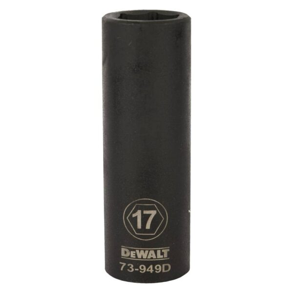 7pc 1/2" Deep Impact Socket Set Model No:  DWMT74737-0 - Image 6