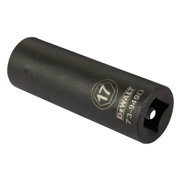 7pc 1/2" Deep Impact Socket Set Model No:  DWMT74737-0 - Image 5