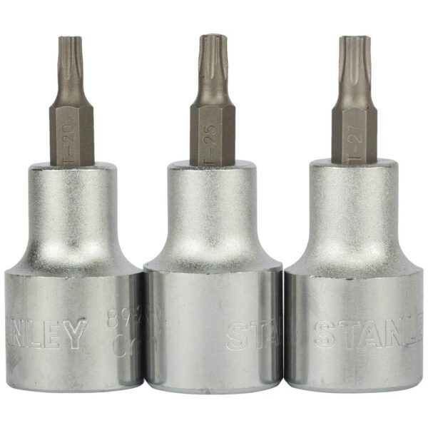 9 Pc 1/2" Dr Torx Bit Socket Set Model No: 89-098 - Image 6