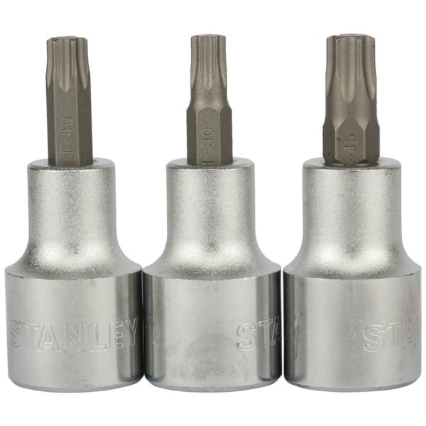 9 Pc 1/2" Dr Torx Bit Socket Set Model No: 89-098 - Image 5
